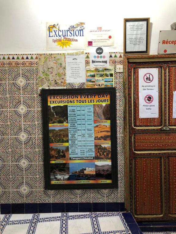 Certifikát, hodnocení, plakát nebo jiný dokument vystavený v ubytování Hotel Medina