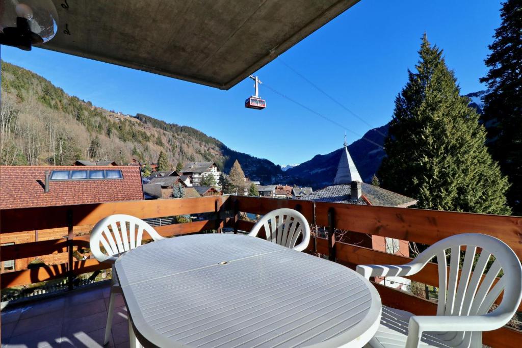 Nespecifikovaný výhled na hory nebo výhled na hory při pohledu z apartmánu