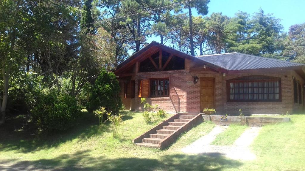 Bygningen som feriehuset ligger i