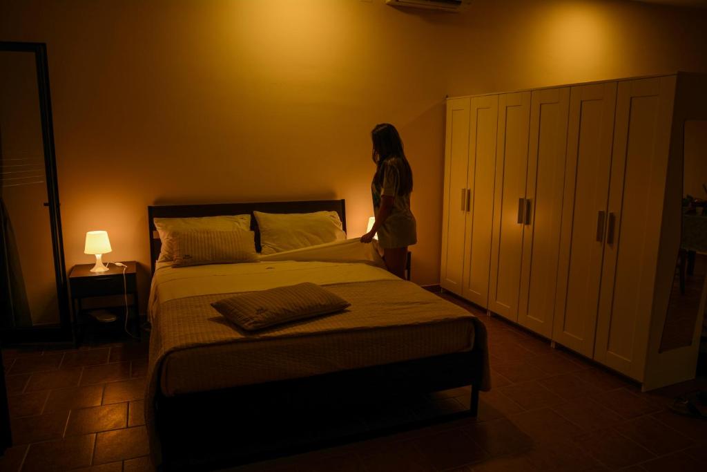 Postel nebo postele na pokoji v ubytování B&B Bonlet