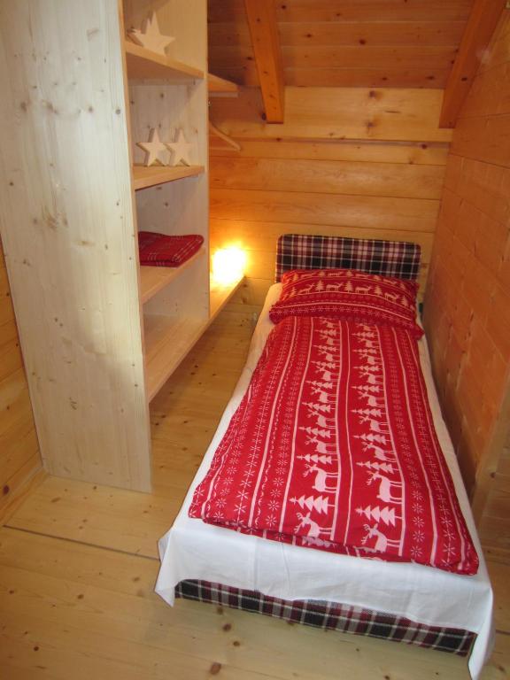 Posteľ alebo postele v izbe v ubytovaní Chalet Kornock