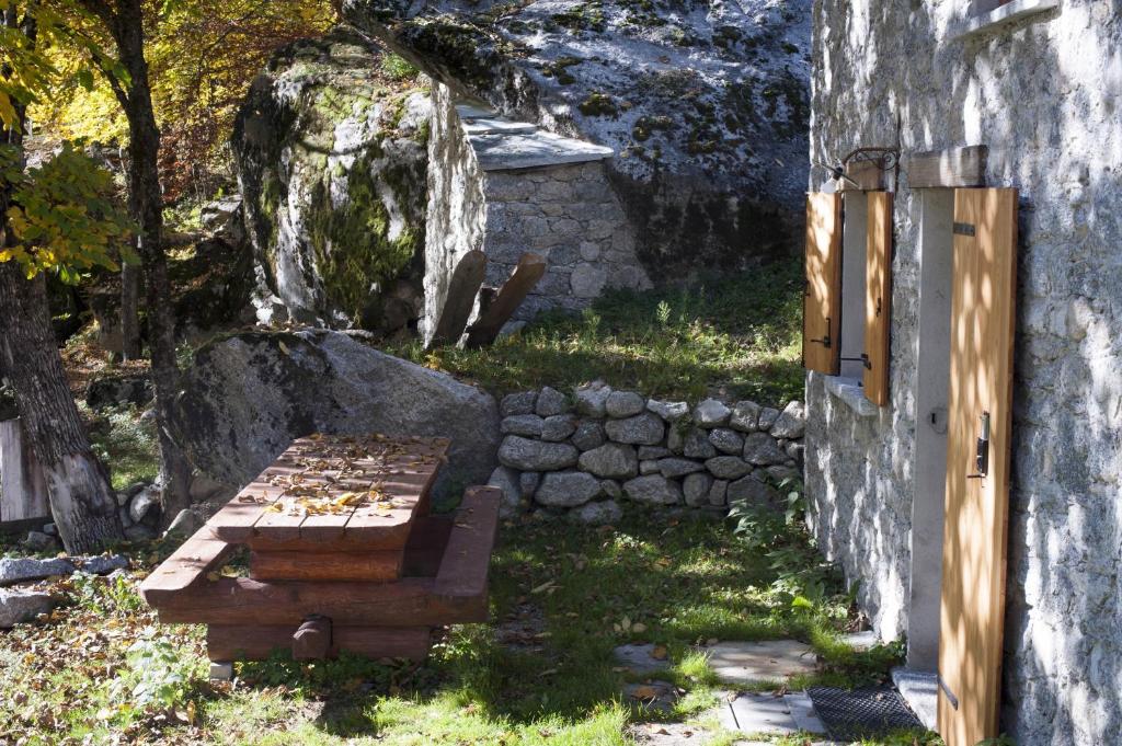 Zahrada ubytování Baite La Pedruscia