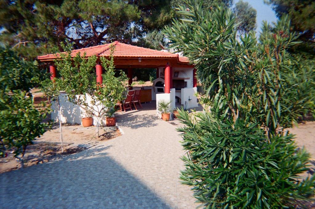 Zahrada ubytování Villa Stamatis