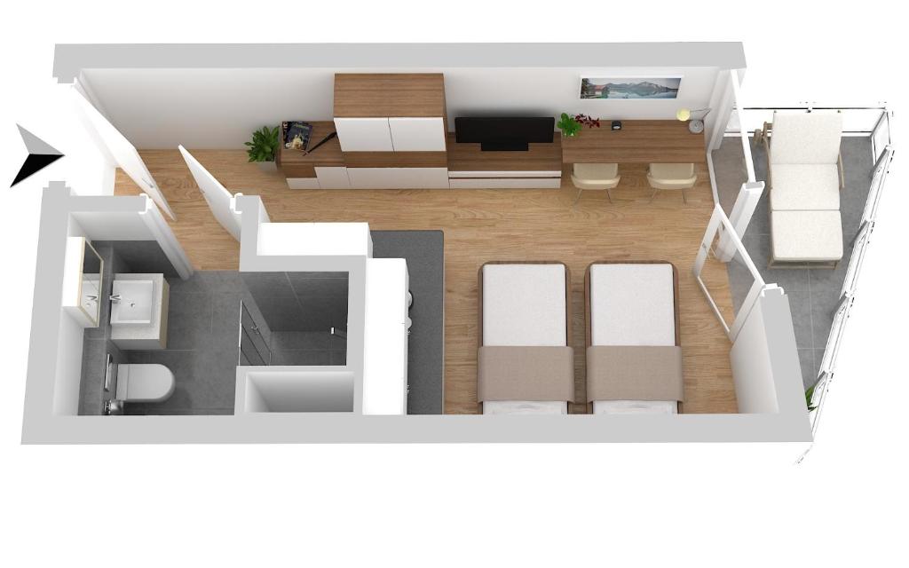 Apart Hotel Messe Munich - my room Apartments - Resim 25