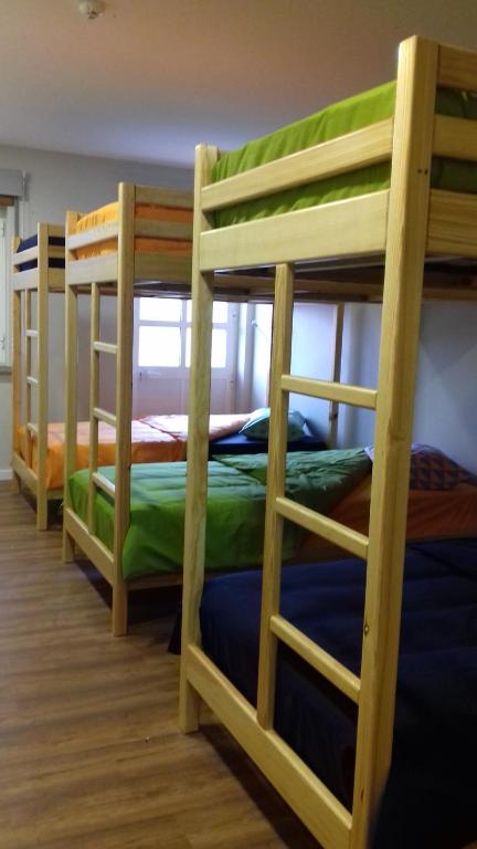 Postel nebo postele na pokoji v ubytování Hostel Criativo do Sabugueiro
