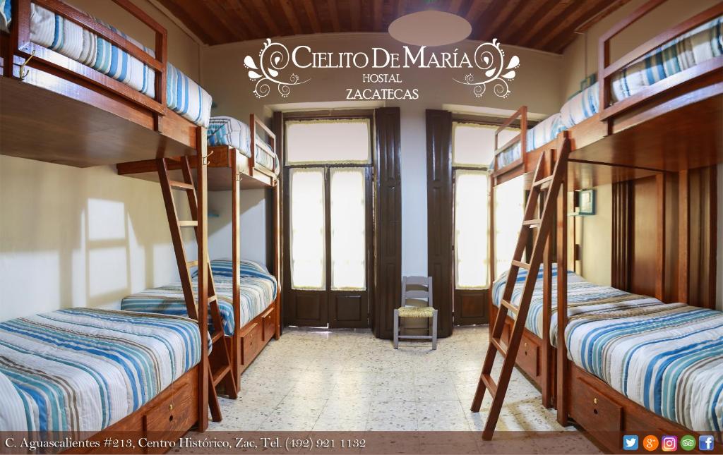 Hostal Cielito De María - Cama En Habitación Compartida Mixta De 8 Camas