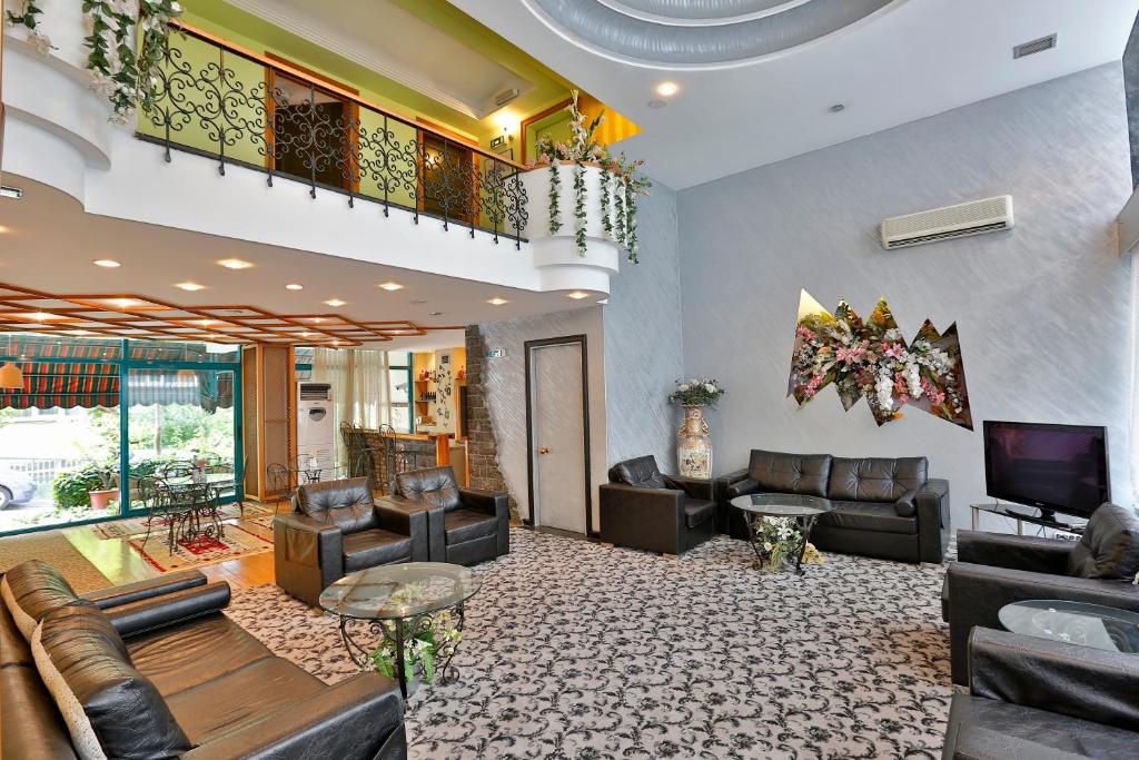 Posezení v ubytování Sidonya Hotel