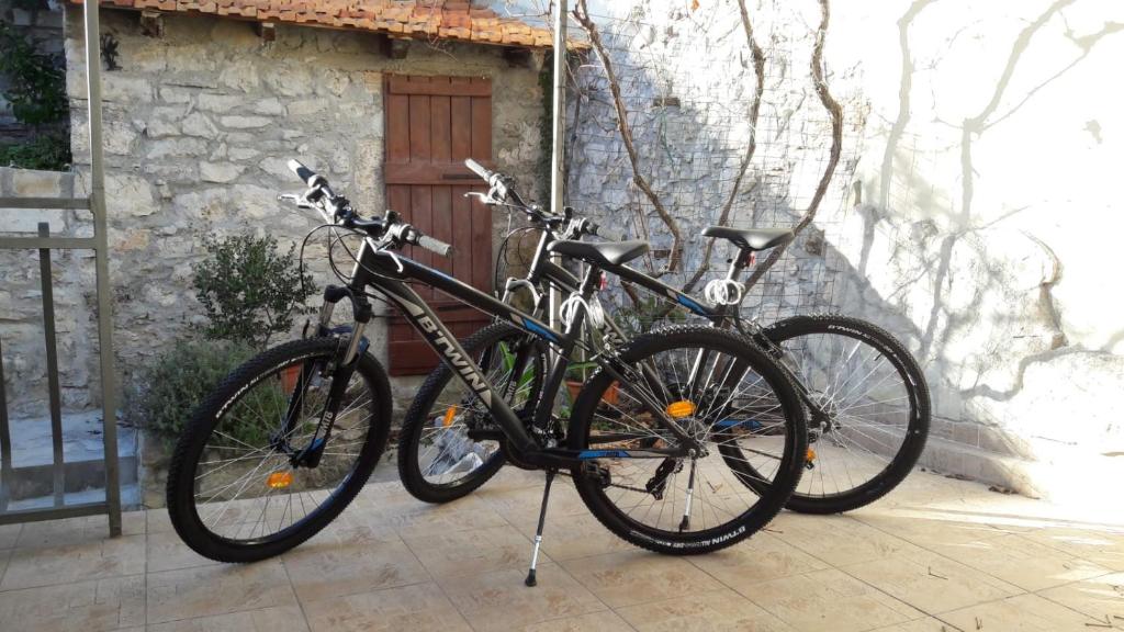 Jízda na kole v ubytování Mediterranean terrace apartment with Bikes & SUP nebo okolí