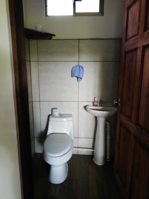 Koupelna v ubytování Casa Taupe