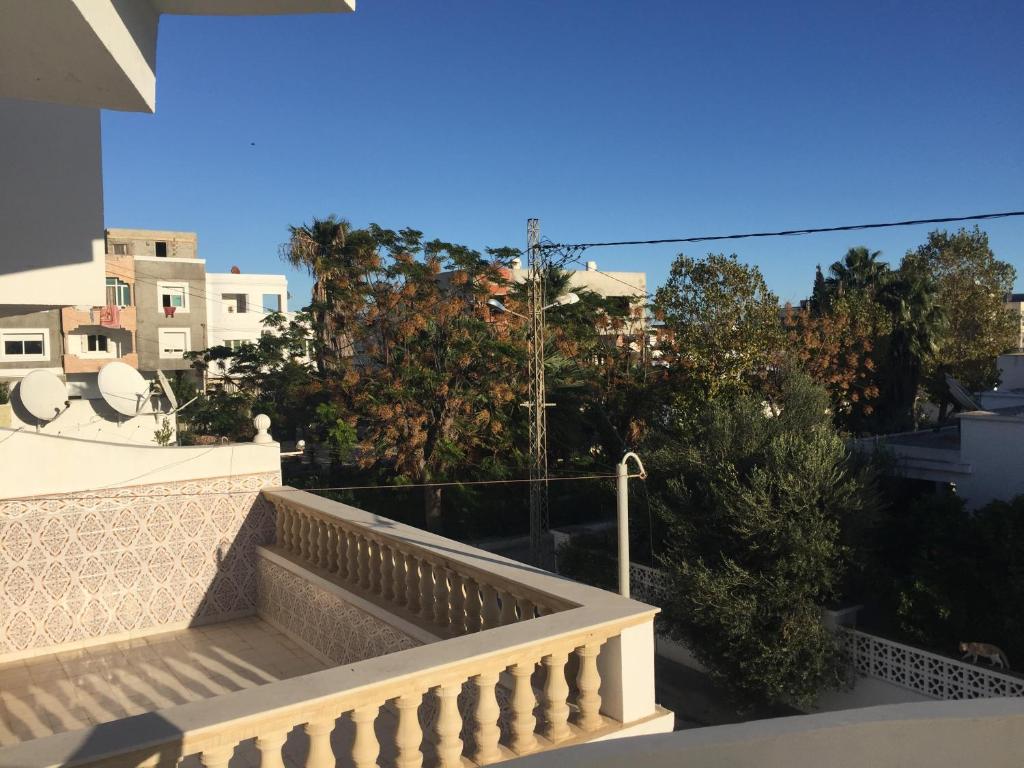 Balkón nebo terasa v ubytování Kélibia Paradise