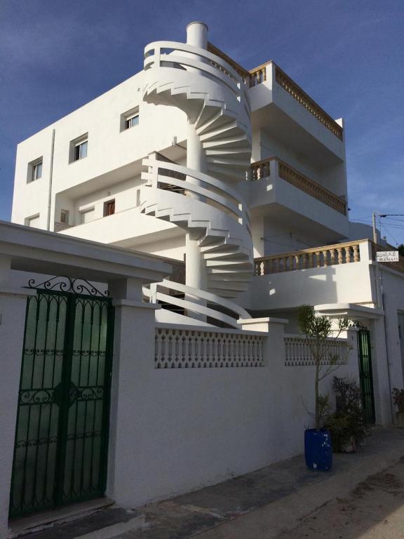 Budova, kde se apartmán nachází