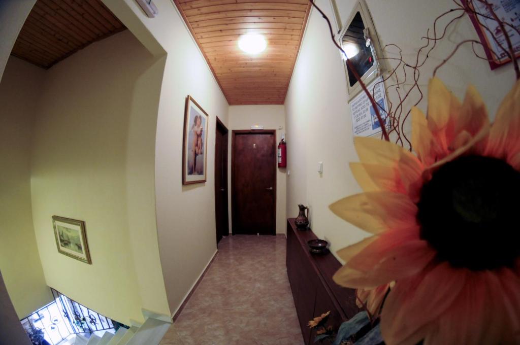 TV a/nebo společenská místnost v ubytování Nefeli Rooms
