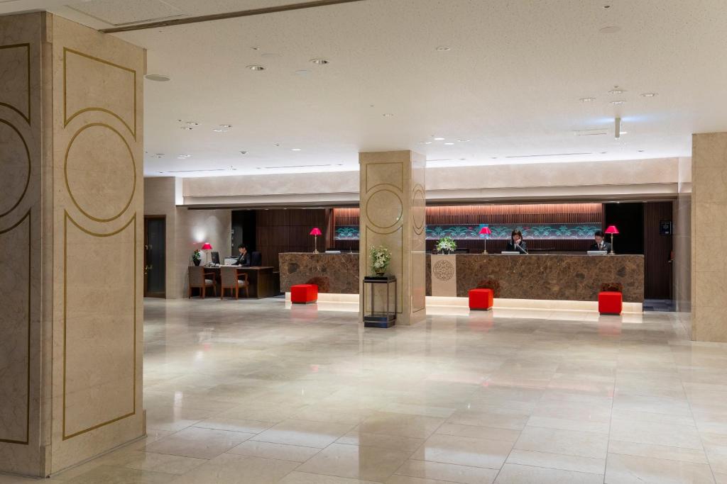 Vstupní hala nebo recepce v ubytování Nagoya Tokyu Hotel