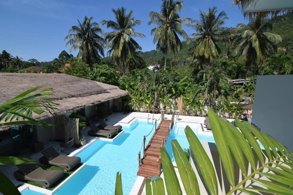 Bazén v ubytování AMAYA Resort nebo v jeho okolí