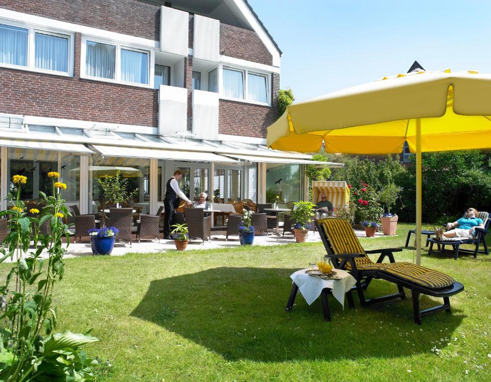 Zahrada ubytování Hotel Flörke