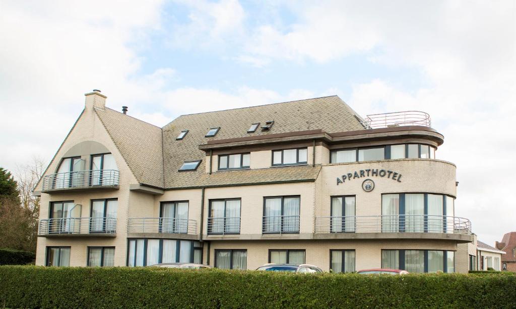 Budova, kde se aparthotel nachází