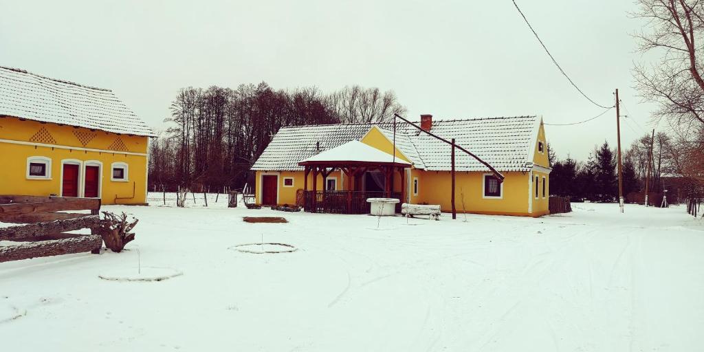 Country House Ivančan v zimě