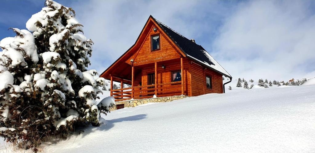 Lodge Ljubiska Previja v zimě