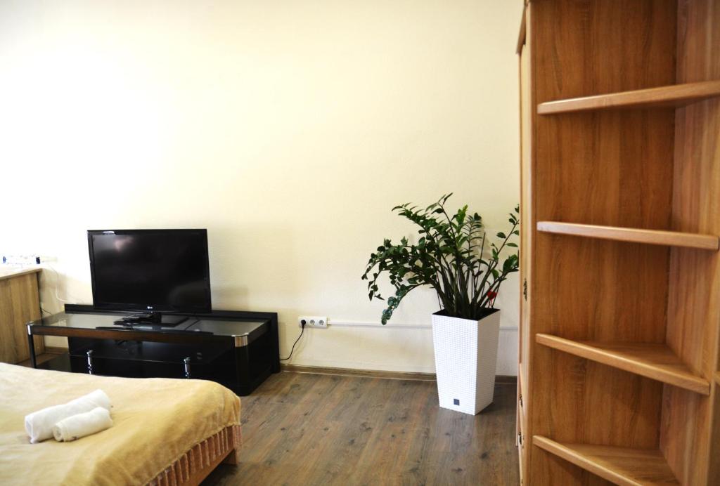 TV a/nebo společenská místnost v ubytování Coin Apartments & Poshtel