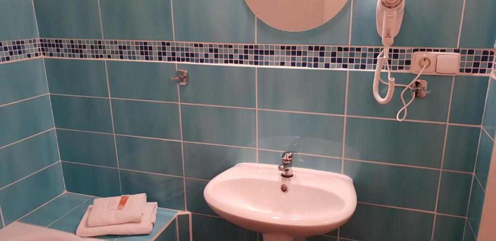 Vannituba majutusasutuses Ubytování Cukrovar