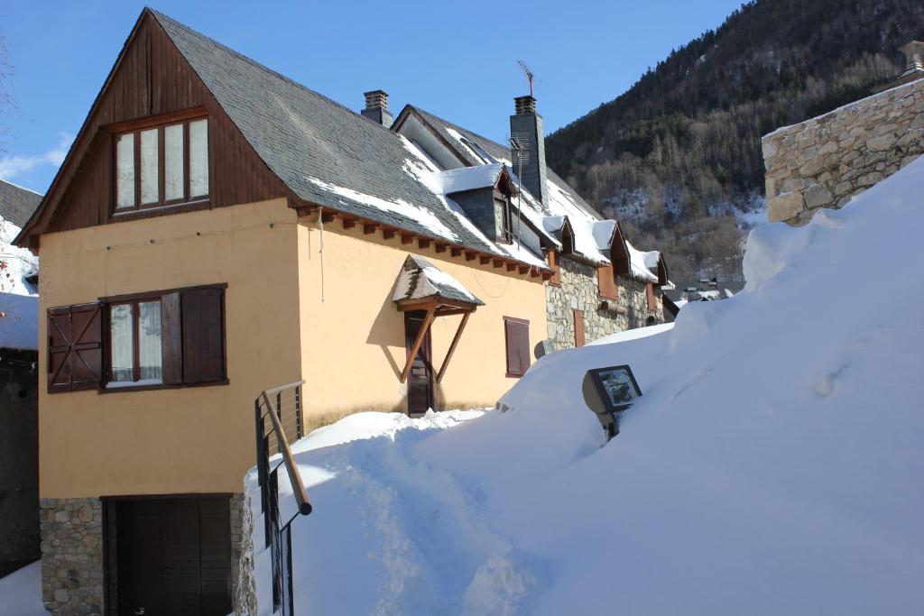 Casa Aranesa v zimě