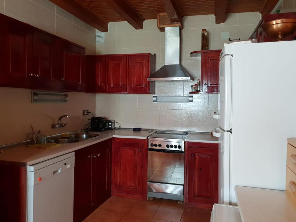 Kuchyň nebo kuchyňský kout v ubytování Casa Aranesa