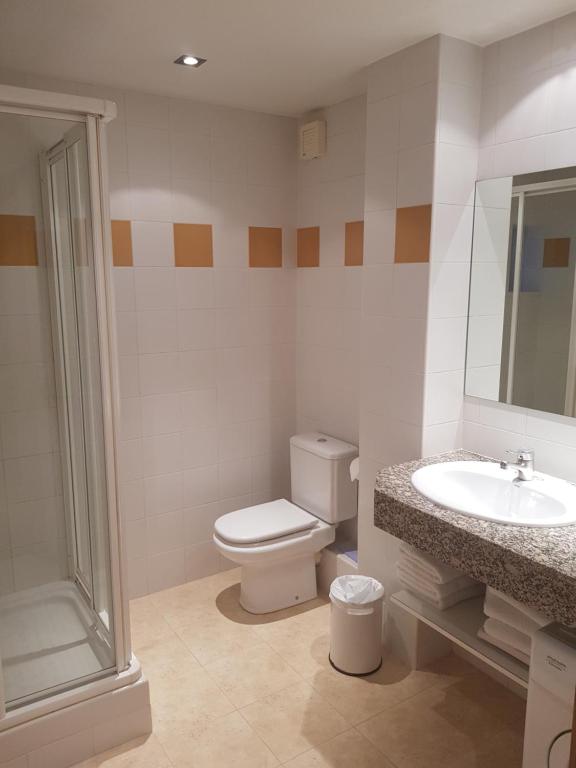 Koupelna v ubytování Apartaments Turistics Pirineu