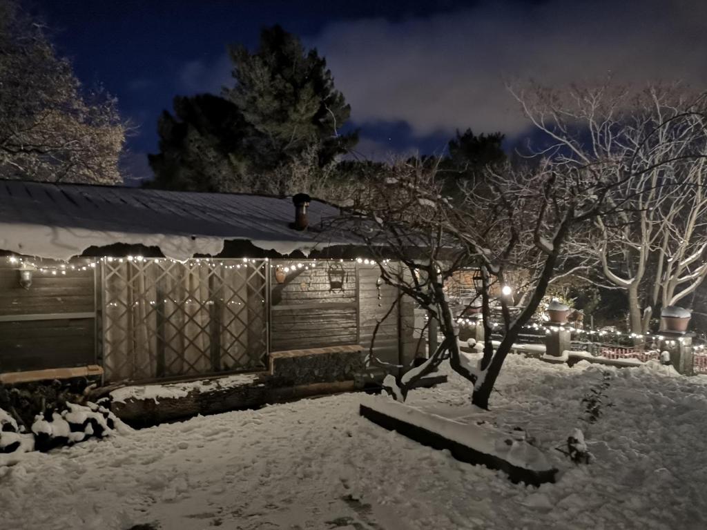 Chalet Gea v zimě