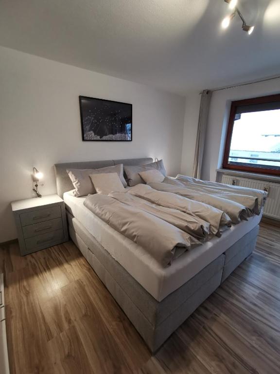 Postel nebo postele na pokoji v ubytování Appartment Fuzzy