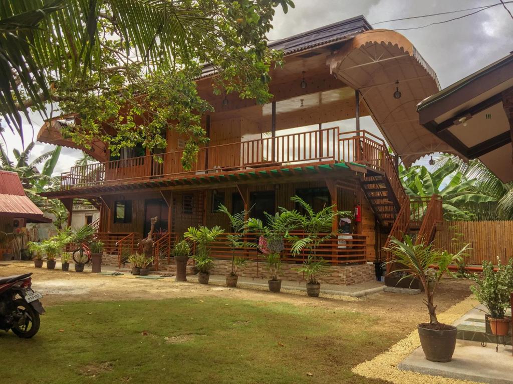 Zahrada ubytování Pitaya Native Guest House