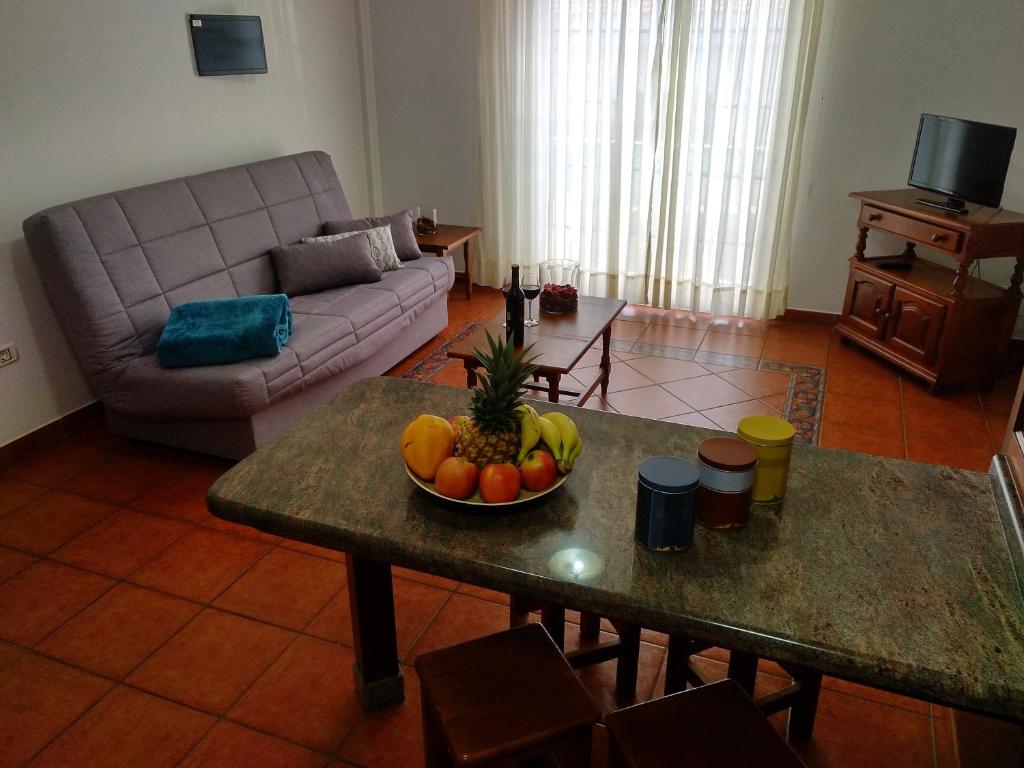 Posezení v ubytování Apartamentos El Jablito