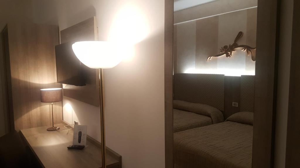 A seating area at Hotel Gialletti