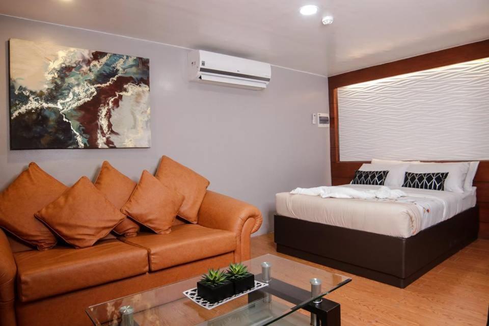 Postel nebo postele na pokoji v ubytování Mezza Hotel