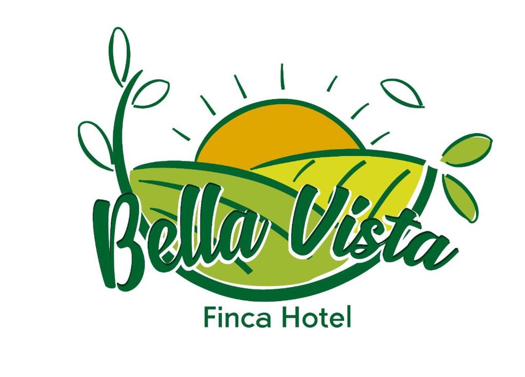 a logo for a hotel in balala visitica hotel at Finca Bella Vista in Calarcá