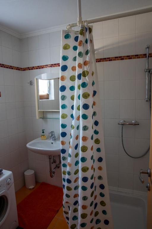 Koupelna v ubytování Gartenpension Prosl
