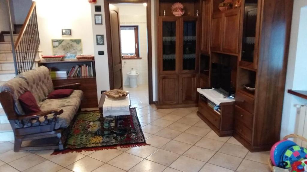 Część wypoczynkowa w obiekcie Casa D'antan Gressan