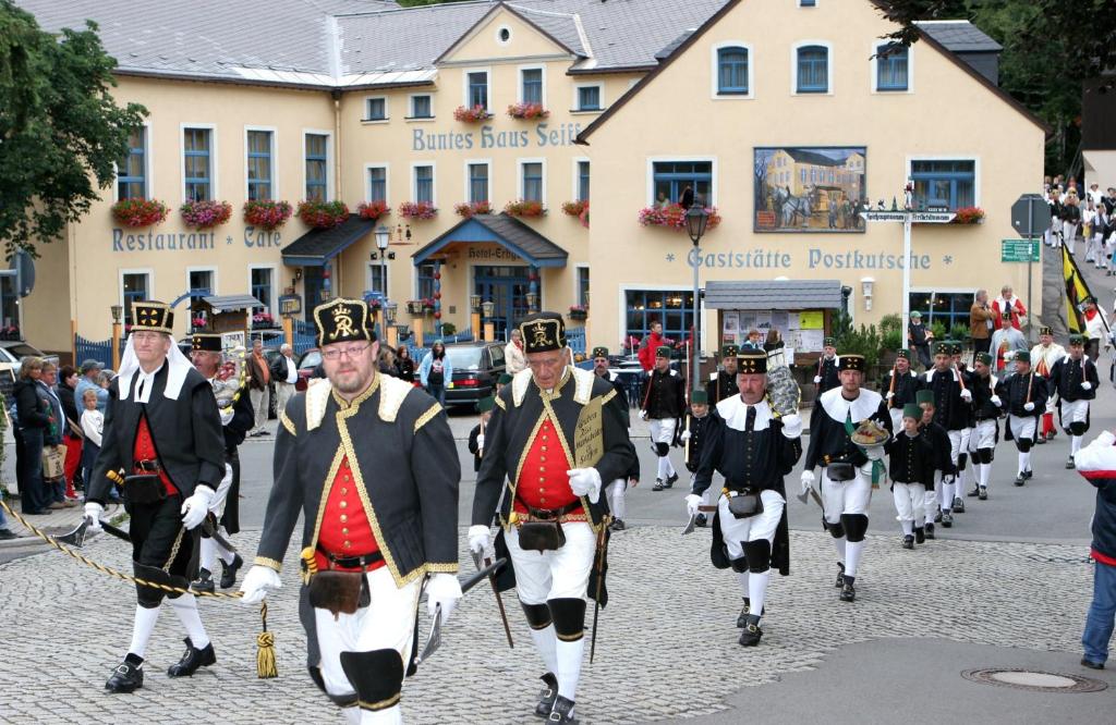 Hosté ubytování Hotel Erbgericht Buntes Haus