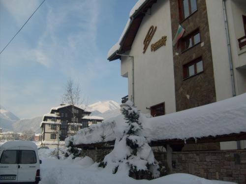 Rahoff hotel v zimě