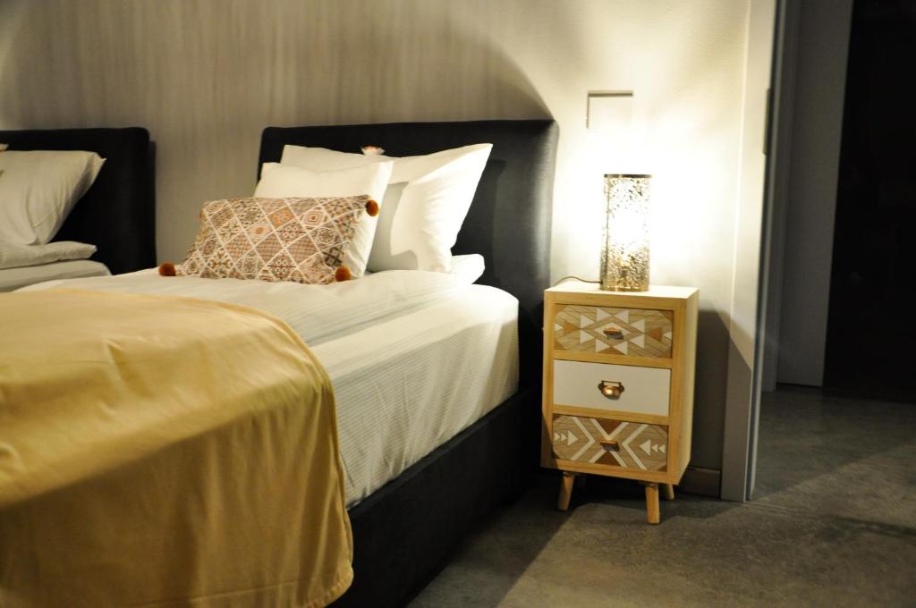 Rubio Residence - Accmonia Luxury Apartment 객실 침대
