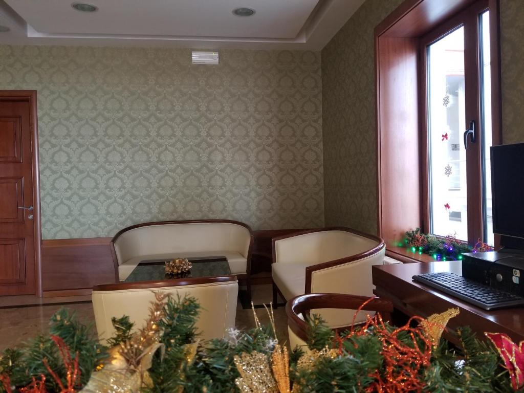 Posezení v ubytování Vila Sigal Pogradec