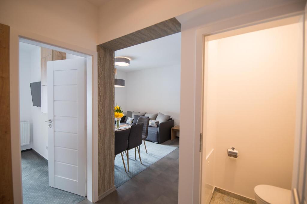 Posezení v ubytování ff apartments Jasná Lúčky