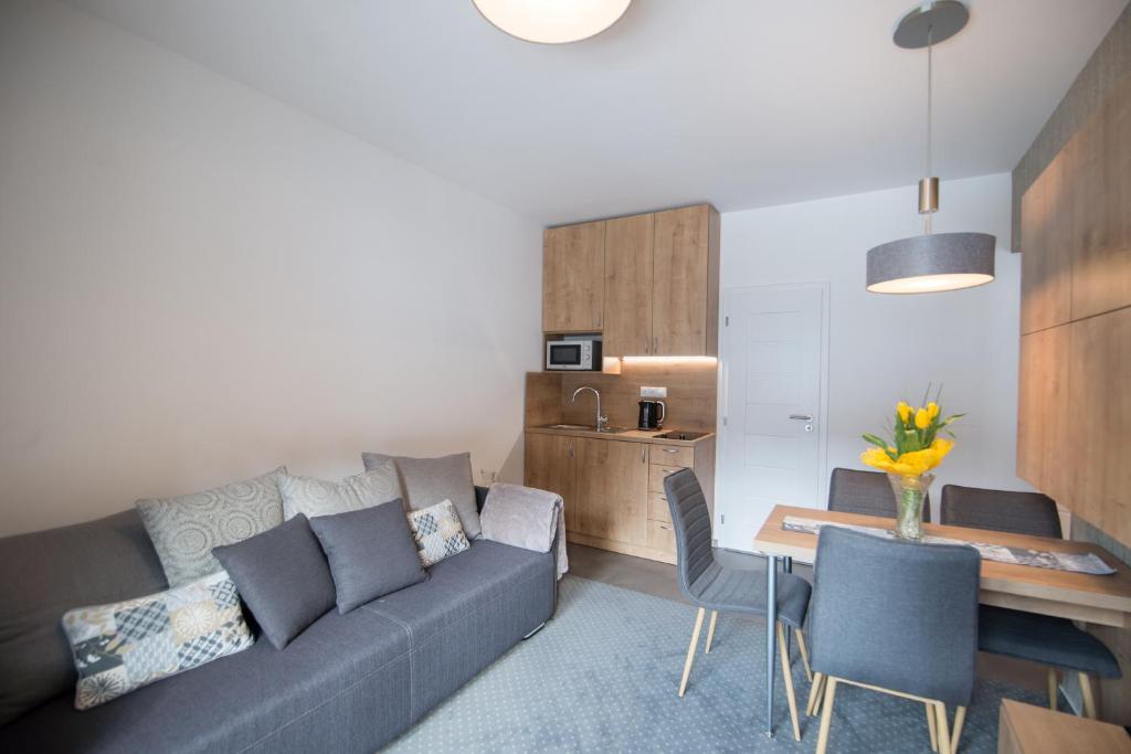 Posezení v ubytování ff apartments Jasná Lúčky