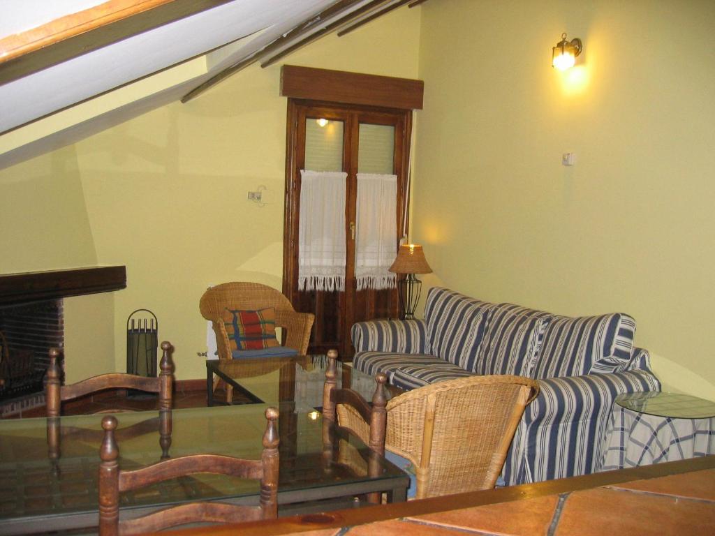Posezení v ubytování Apartamentos El Pajar del Abuelo