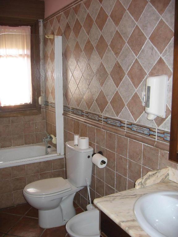 Koupelna v ubytování Apartamentos El Pajar del Abuelo
