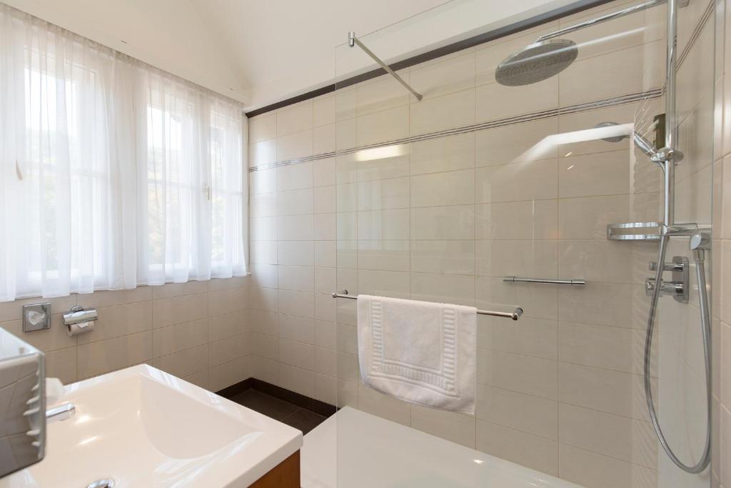 Koupelna v ubytování Hotel Sacher Baden