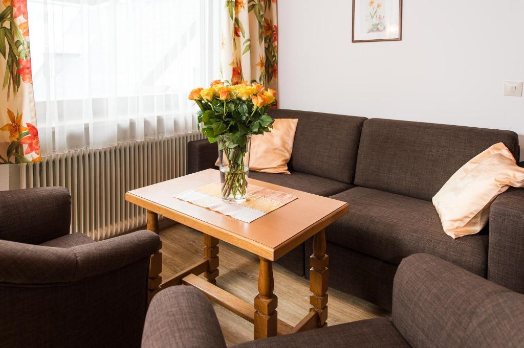 Posedenie v ubytovaní Gästehaus Haffner