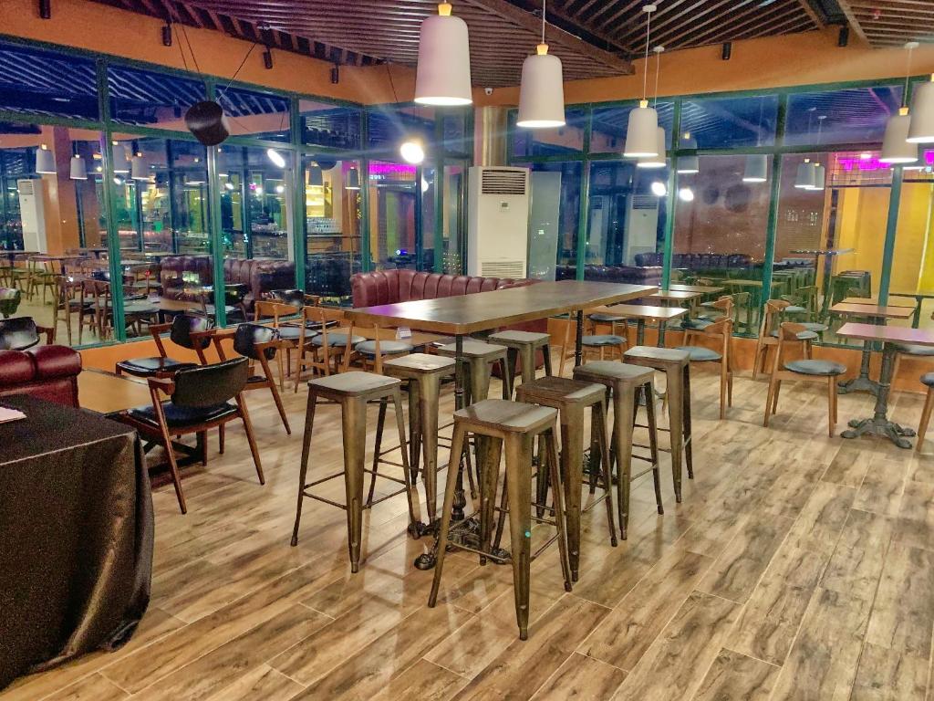 Restaurace v ubytování New Dawn Plus