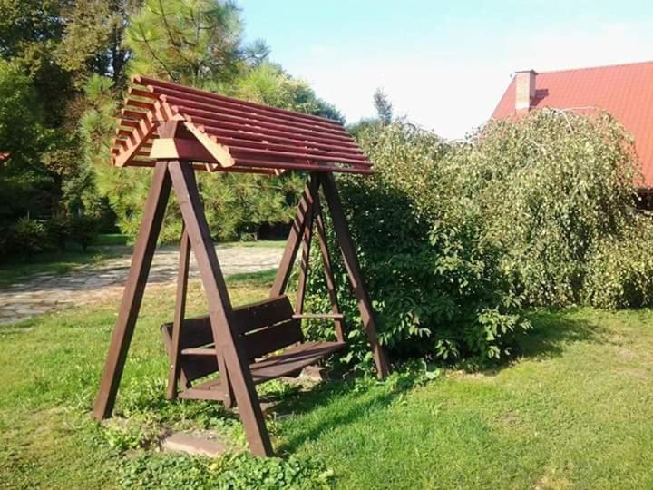 Vonkajšia záhrada v ubytovaní Agroturystyka w ogrodach
