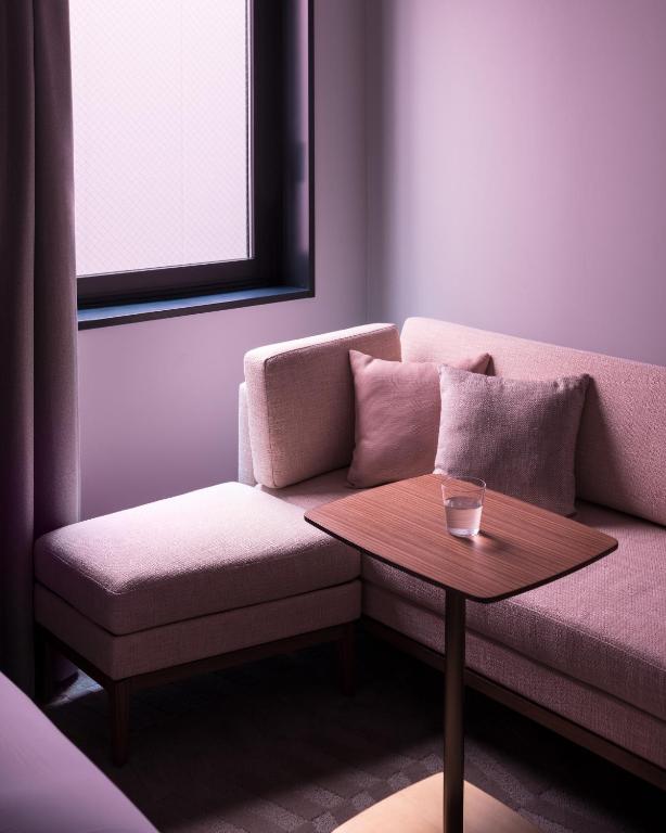 Posezení v ubytování Bespoke Hotel Shinjuku