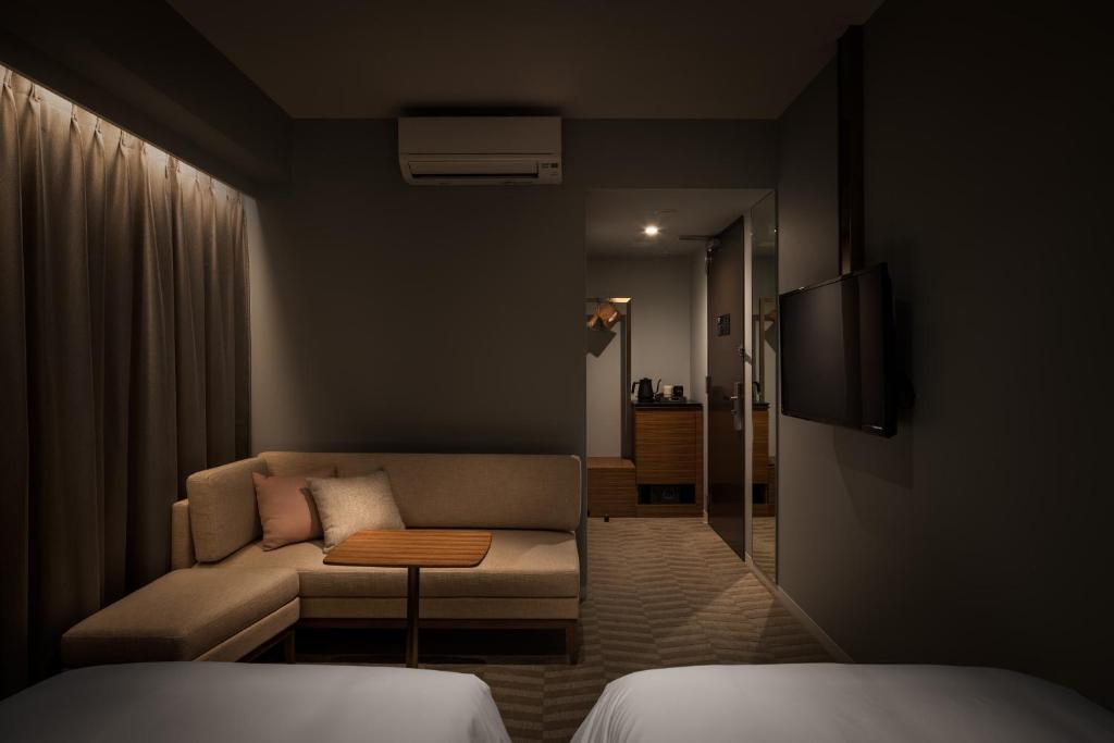 Posezení v ubytování Bespoke Hotel Shinjuku
